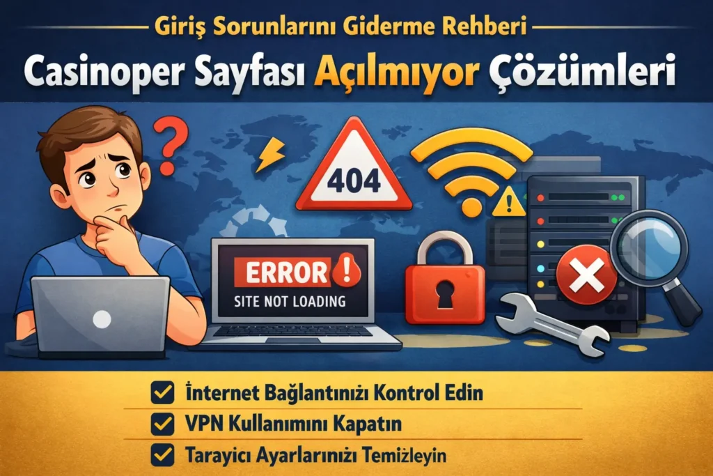 Casinoper Sayfa Acilmiyor
